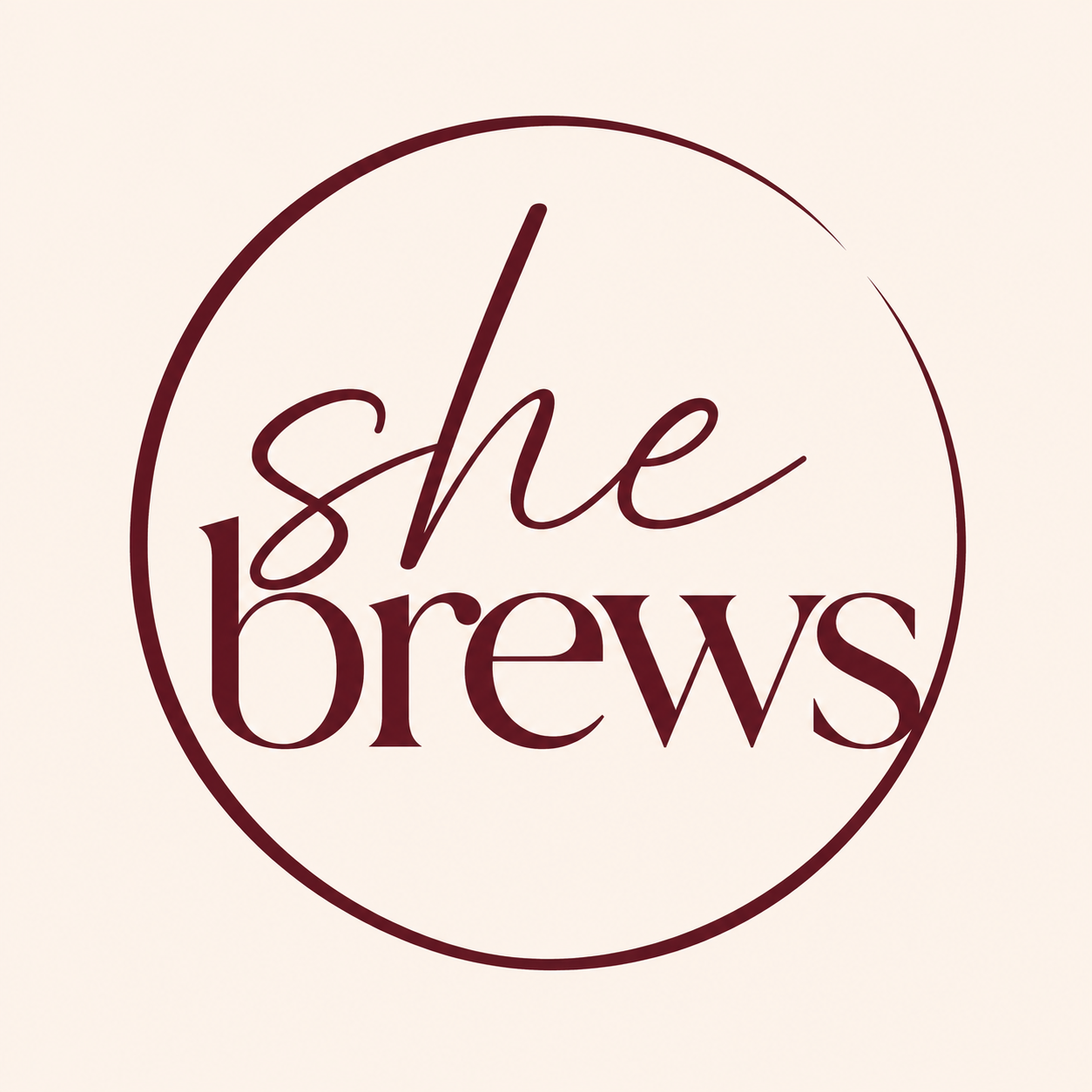 She Brews logo